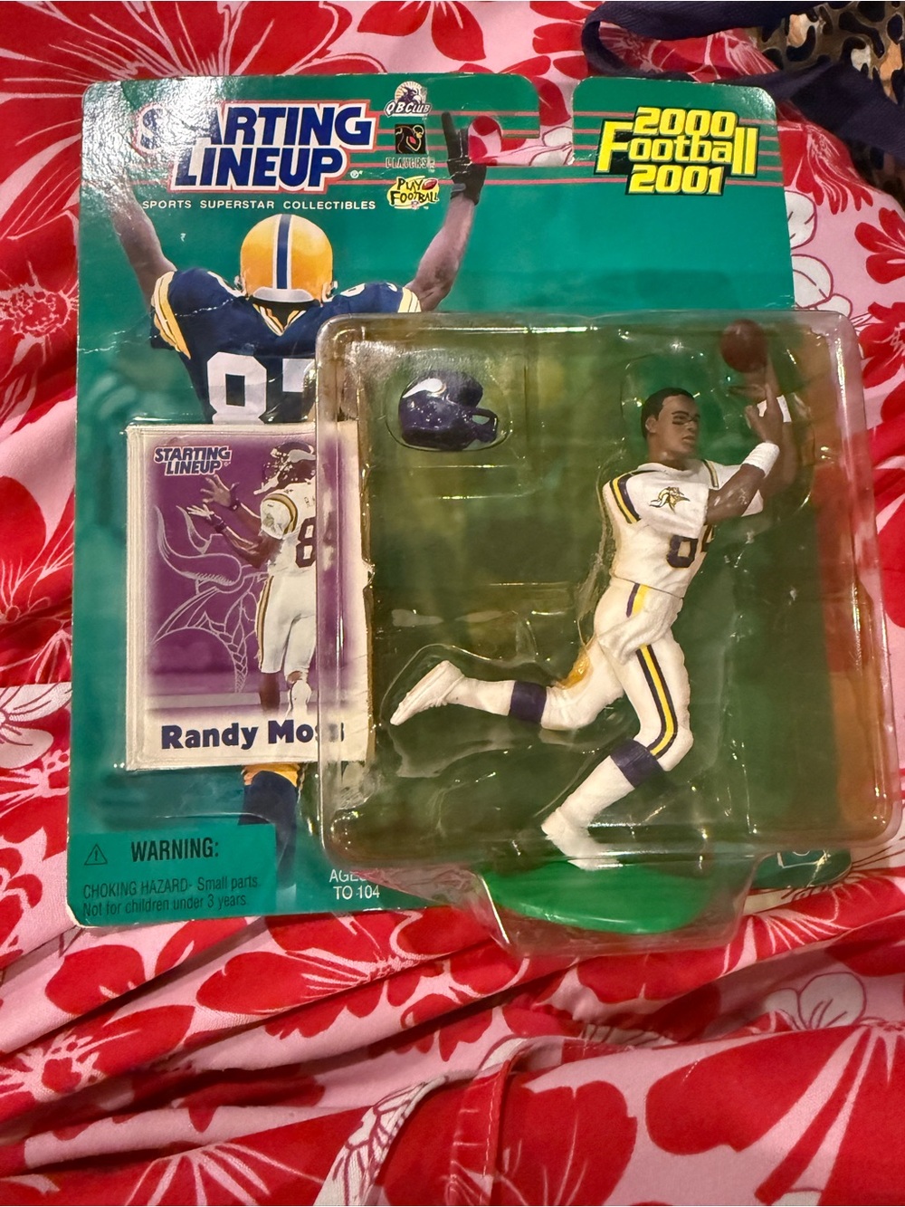 2000 Randy Moss Starting Lineup figure